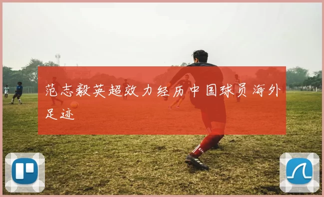 范志毅英超效力经历中国球员海外足迹